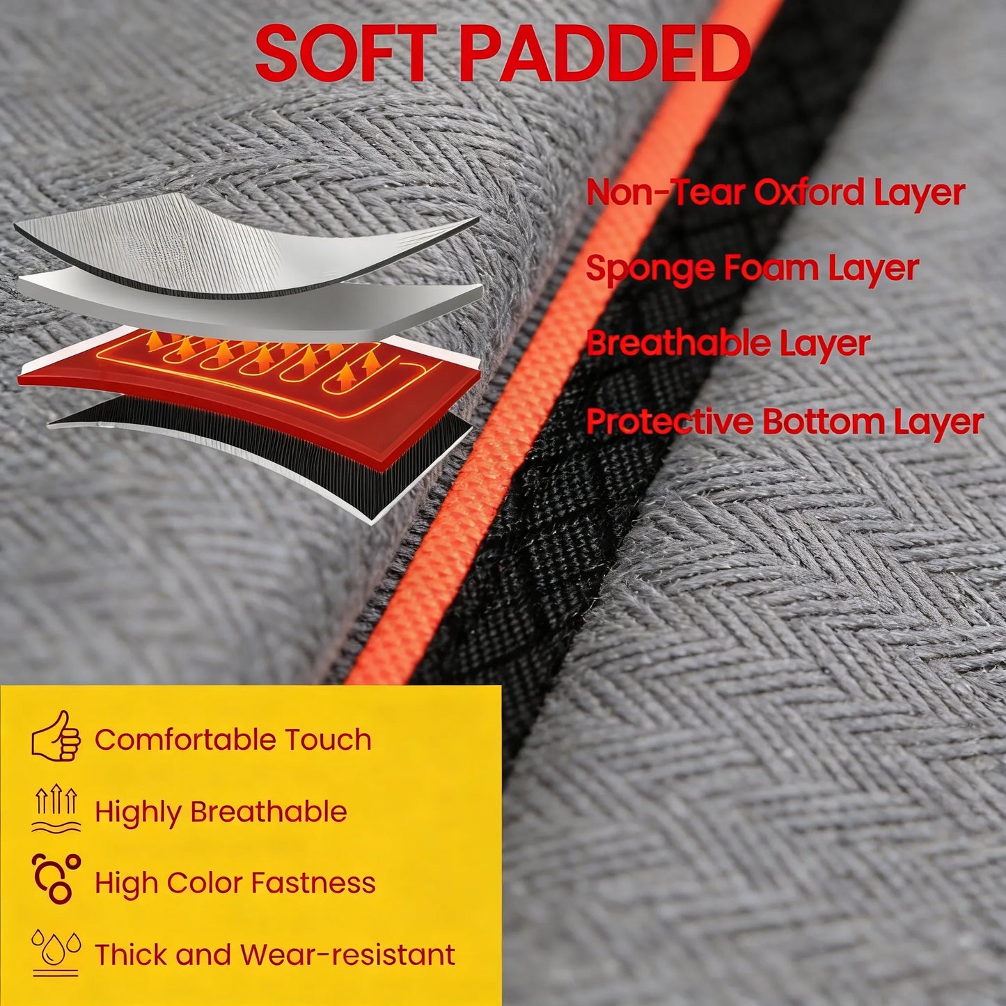 Portable Camping Bench: Foldable Armrests, Easy Storage