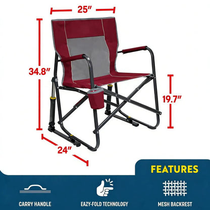 Outdoor Rocker for Adults: Sturdy & Relaxing
